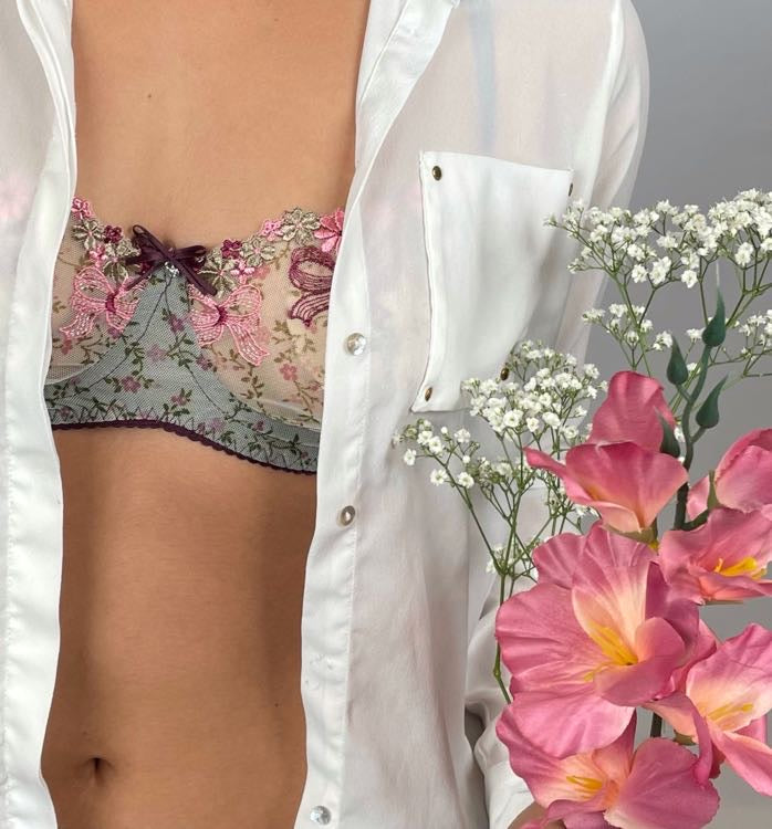 Romantic Ribbon Bloom Bh | BH AA tot D